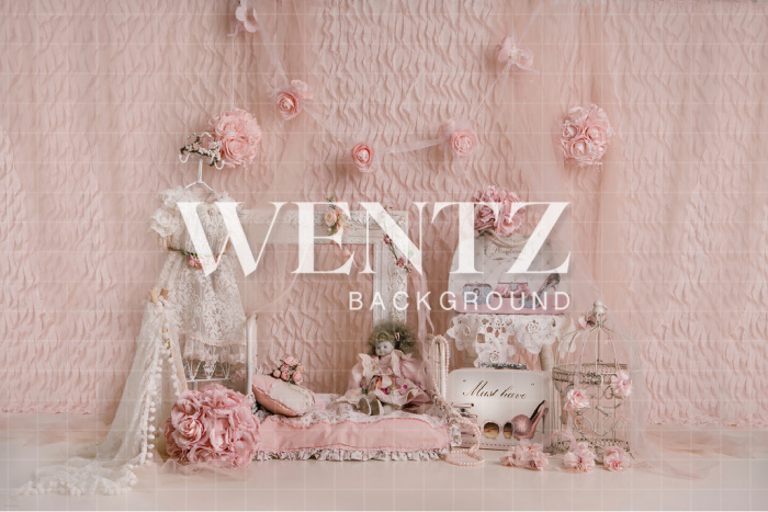 Fabric Photography Background Princess / Backdrop 2425