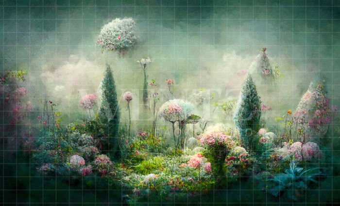 Fabric Photography Background Enchanted Forest / Backdrop 2523