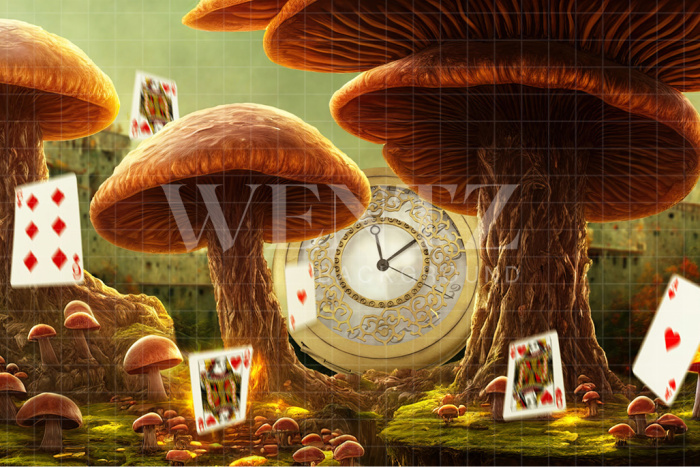 Fabric Photography Background Alice / Backdrop 2558