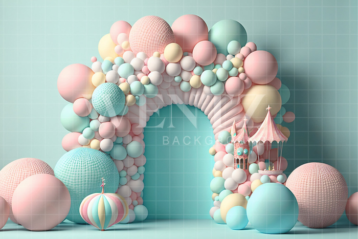 Fabric Photography Background Cake Smash Candy Colors / Backdrop 2651