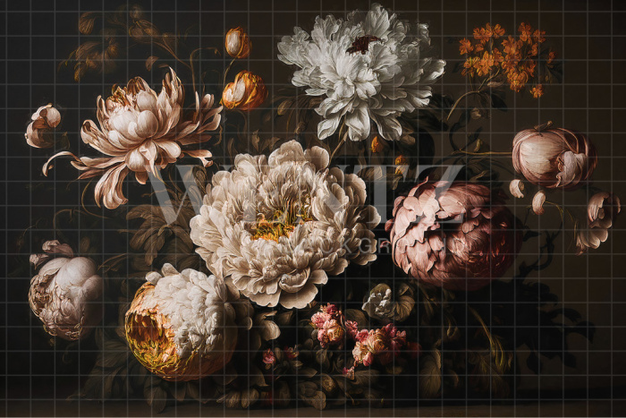 Fabric Photography Background Floral Fine Art / Backdrop 2722