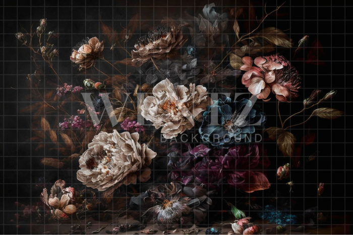 Fabric Photography Background Floral Fine Art / Backdrop 2785