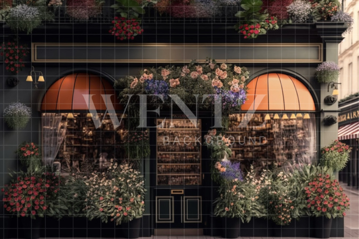 Fabric Photography Background Mother's Day Shop / Backdrop 2822