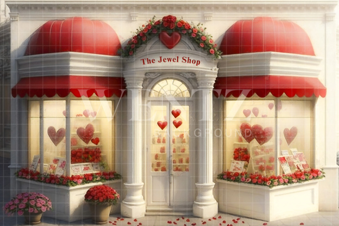 Fabric Photography Background The Jewel Shop / Backdrop 2832
