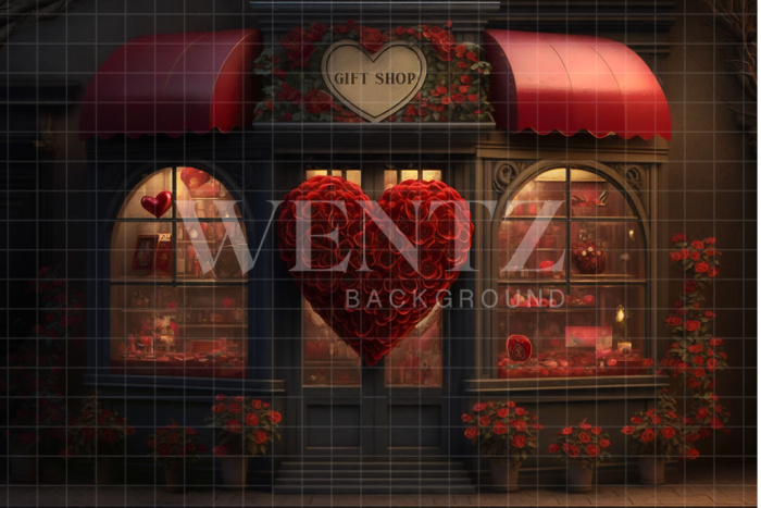 Fabric Photography Background Gift Shop / Backdrop 2833