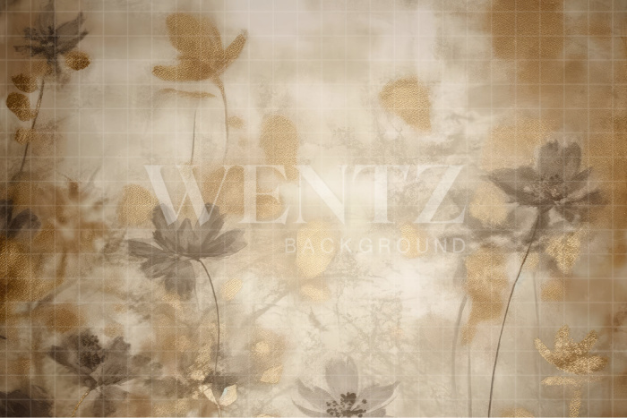 Fabric Photography Background Floral Fine Art / Backdrop 3147