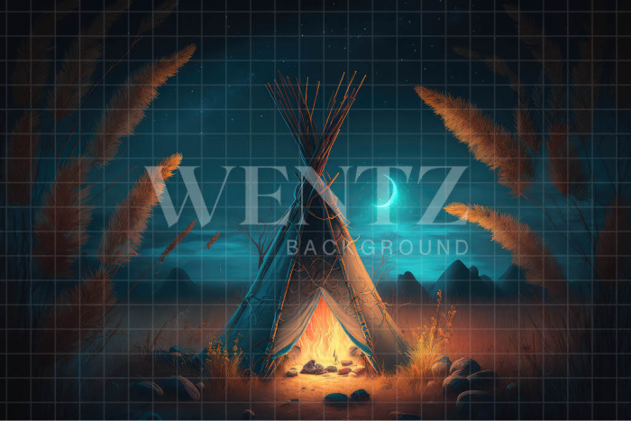 Fabric Photography Background Set with Tent / Backdrop 3184