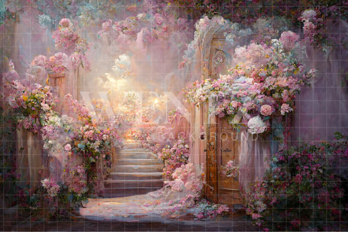 Fabric Photography Background Floral Fine Art / Backdrop 3226