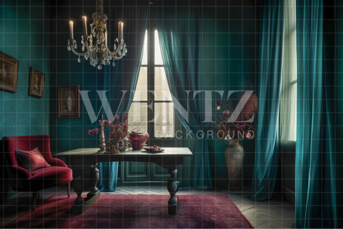 Fabric Photography Background Luxurious Room / Backdrop 3349