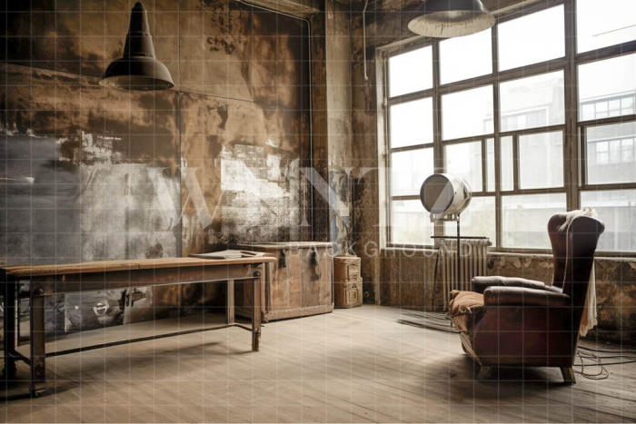 Fabric Photography Background Rustic Living Room / Backdrop 3351