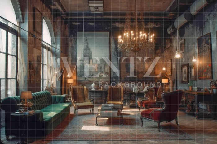 Fabric Photography Background Luxurious Room / Backdrop 3365