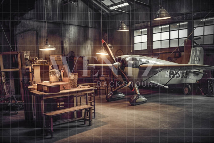 Fabric Photography Background Hangar / Backdrop 3371