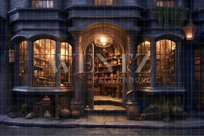 Fabric Photography Background Potion Shop / Backdrop 3461