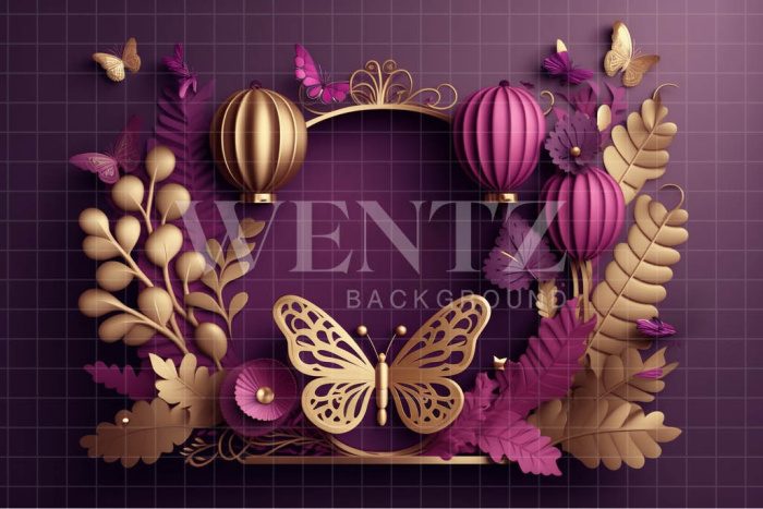 Fabric Photography Background Princess / Backdrop 3509