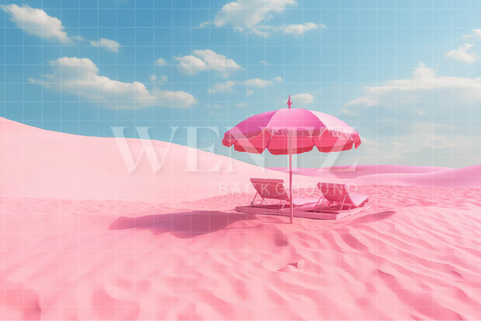 Fabric Photography Background Pink Paradise / Backdrop 3512