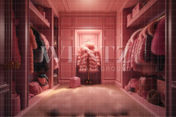 Fabric Photography Background Dream Closet / Backdrop 3515