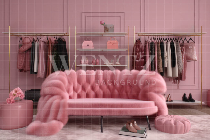 Fabric Photography Background Designer Store / Backdrop 3521