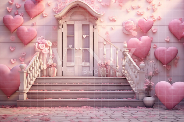 Fabric Photography Background Romantic Entry / Backdrop 3651