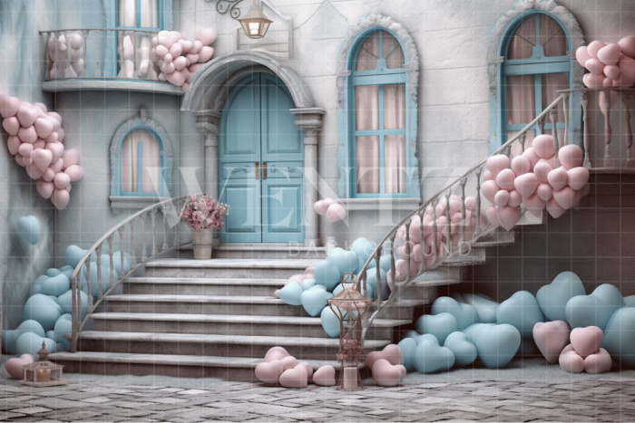 Fabric Photography Background Romantic Corner / Backdrop 3730