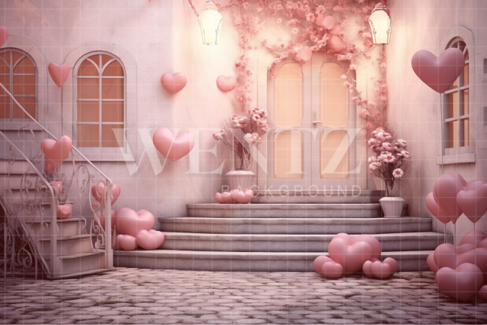 Fabric Photography Background Romantic Entry / Backdrop 3732