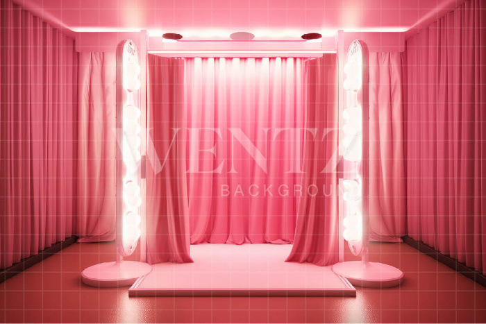 Fabric Photography Background Pink Studio / Backdrop 3783