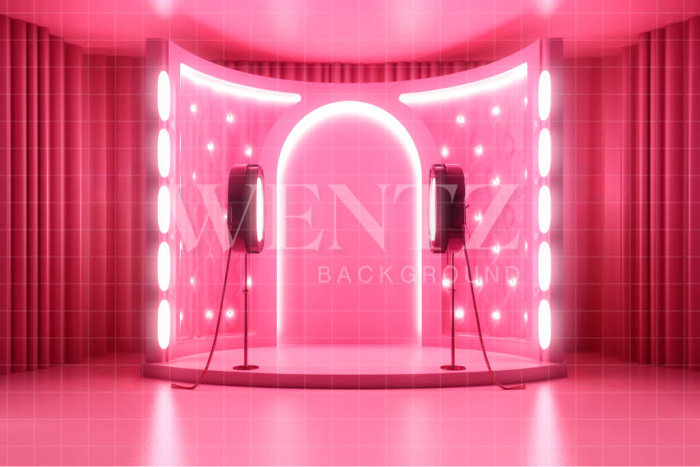 Fabric Photography Background Pink Studio / Backdrop 3784