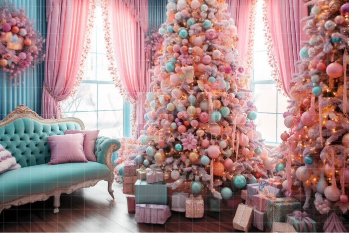 Fabric Photography Background Candy Color Room / Backdrop 3892