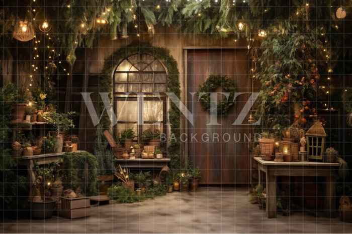 Fabric Photography Background Christmas Set / Backdrop 4232