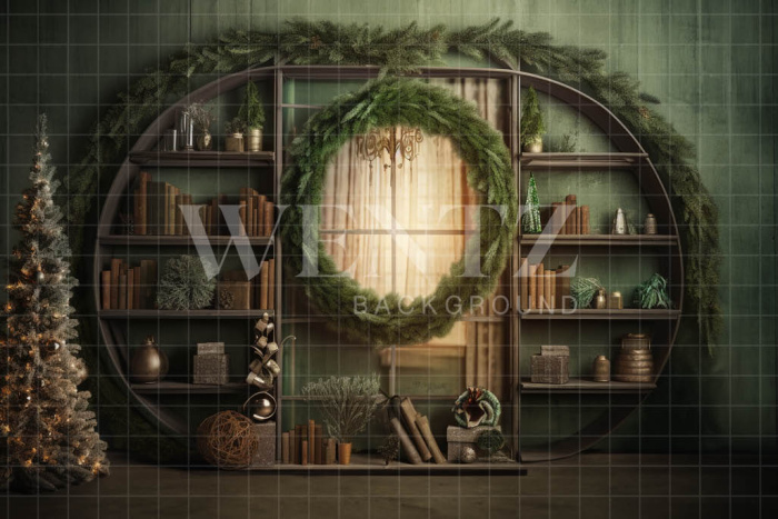 Fabric Photography Background Christmas Set / Backdrop 4324