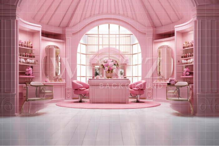 Fabric Photography Background Beauty Salon / Backdrop 4405