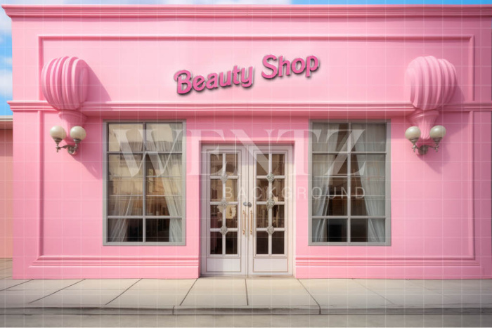 Fabric Photography Background Beauty Salon / Backdrop 4406