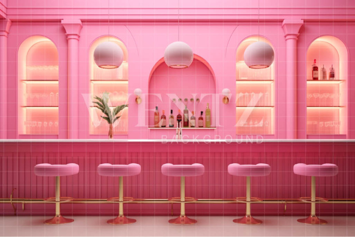 Fabric Photography Background Pink Bar / Backdrop 4416