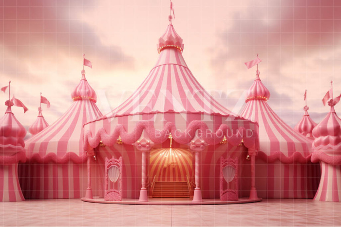 Fabric Photography Background Circus Tent / Backdrop 4429