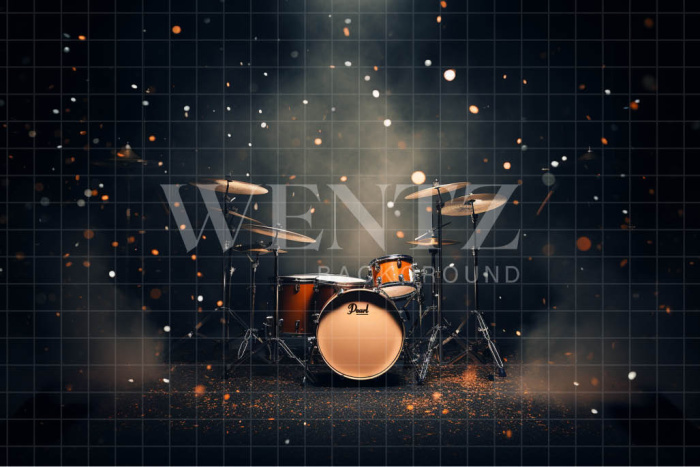 Fabric Photography Background Rockstar / Backdrop 4914