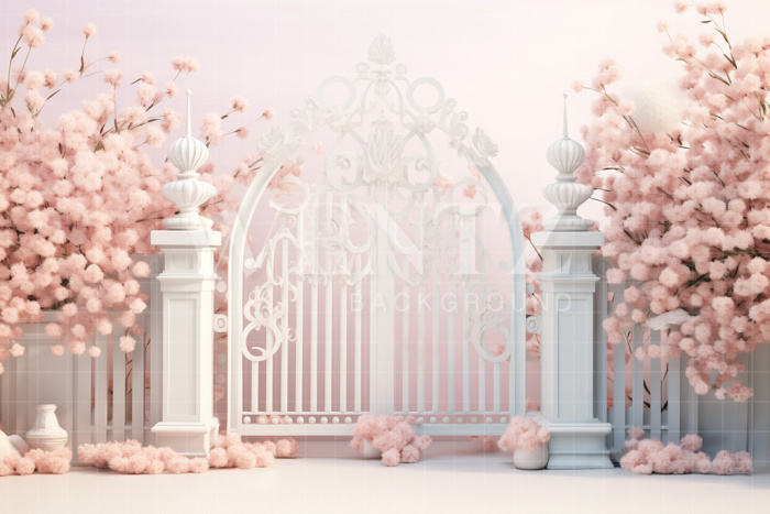 Fabric Photography Background Easter Scenery / Backdrop 5219