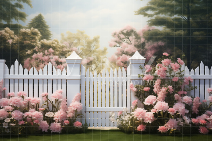 Fabric Photography Background Easter Scenery / Backdrop 5220