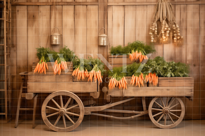 Fabric Photography Background Easter Scenery / Backdrop 5222