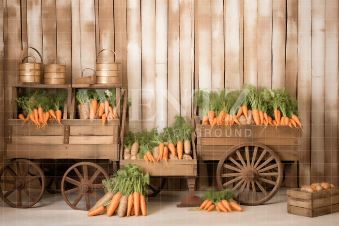 Fabric Photography Background Easter Scenery / Backdrop 5230