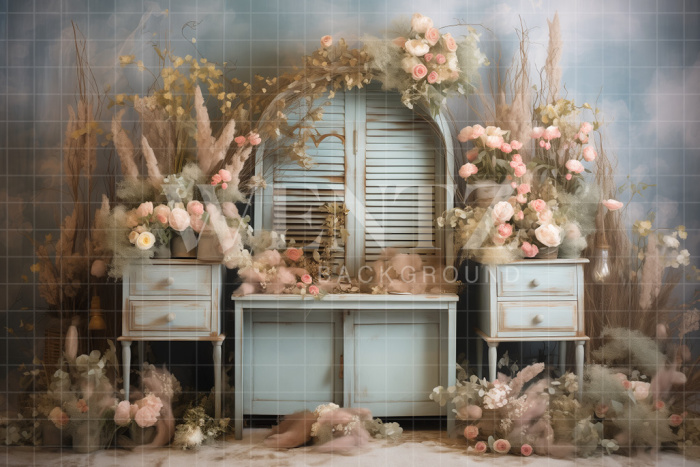 Fabric Photography Background Easter / Backdrop 5242