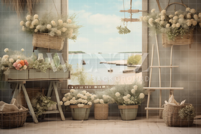 Photography Background in Easter / Backdrop 5244