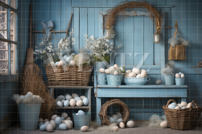Fabric Photography Background Easter / Backdrop 5266