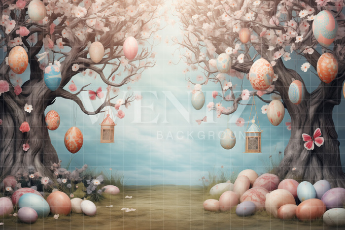 Fabric Photography Background Easter / Backdrop 5297