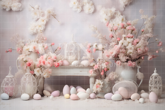 Fabric Photography Background Easter / Backdrop 5300