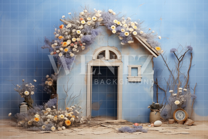 Fabric Photography Background Easter / Backdrop 5302