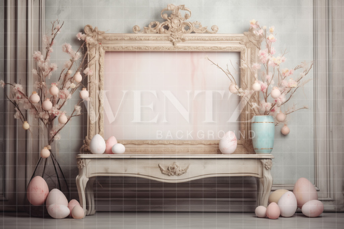 Fabric Photography Background Easter / Backdrop 5304
