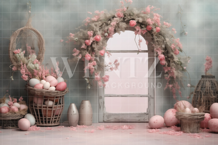 Fabric Photography Background Easter / Backdrop 5311