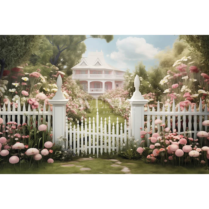 Fabric Photography Background Easter / Backdrop 5328