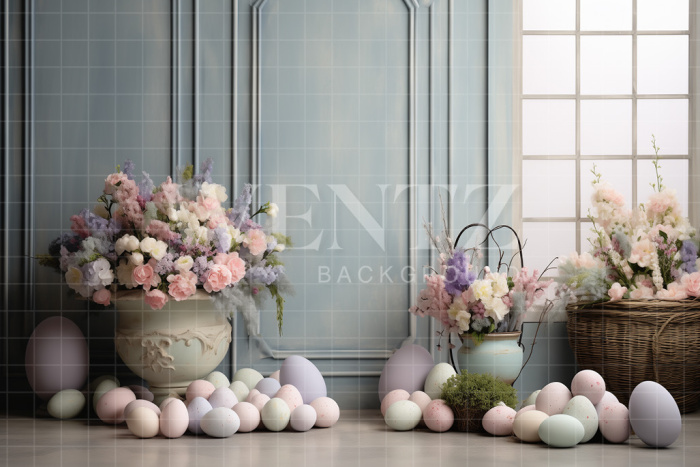 Fabric Photography Background Easter / Backdrop 5338