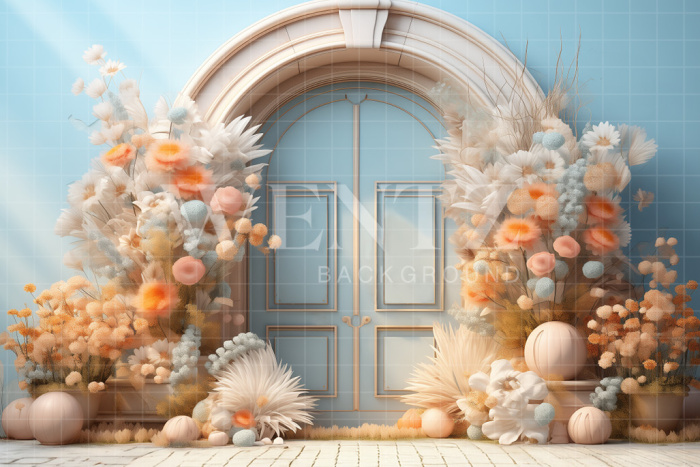 Fabric Photography Background Easter / Backdrop 5357