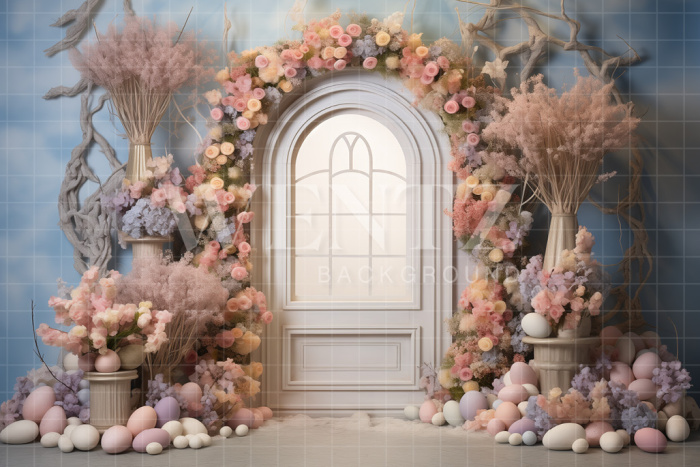 Fabric Photography Background Easter / Backdrop 5358